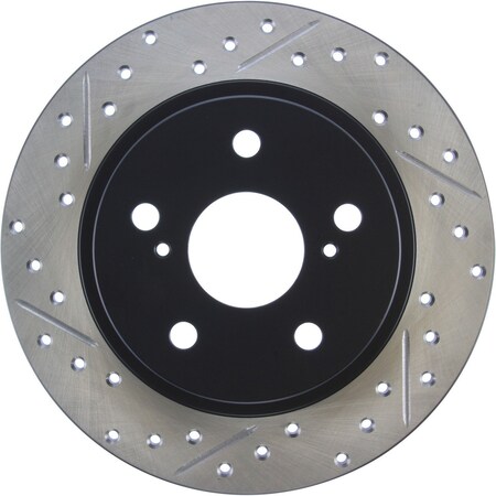 Centric Parts Sport Drilled/Slotted Brake Rotor, 127.44179R 127.44179R